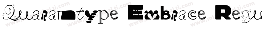 Quarantype Embrace Regular字体转换